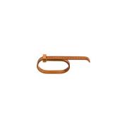 Ambush Bijoux Brown 2-Finger Ring Graverat Logo Brown, Dam