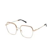 Zadig & Voltaire Koppar Guld Glasögon Yellow, Unisex