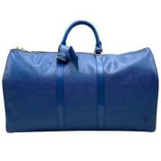 Louis Vuitton Vintage Pre-owned Laeder louis-vuitton-vskor Blue, Dam