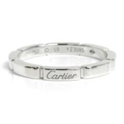 Cartier Vintage Pre-owned Vitt guld ringar Gray, Dam