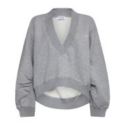 The Attico Stiliga Sweaters Kollektion Gray, Dam