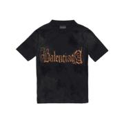 Balenciaga T-Shirts Black, Dam