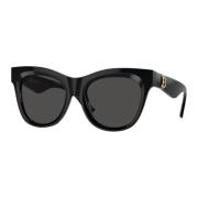 Burberry Solglasögon Be4418 Stil 300187 Black, Unisex