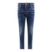 Dsquared2 Blå Jeans med knappstängning Blue, Herr