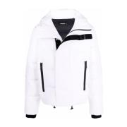 Dsquared2 Vit Vadderad Logojacka White, Herr