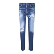 Dsquared2 Blå Jeans Ss24 Herrmode Blue, Herr