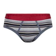 GALLO Klassiska bomullsbriefs med flerfärgade ränder Multicolor, Herr