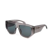 Just Cavalli Shiny Transp. Grey Solglasögon Gray, Unisex