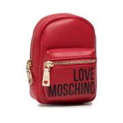 Love Moschino Keyrings Red, Dam