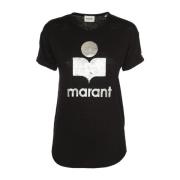 Isabel Marant Étoile Svarta T-shirts och Polos Koldi-Gb Black, Dam