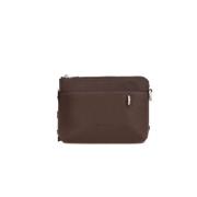 Rick Owens Brun Läder Crossbody Väska Saddle Brown, Dam