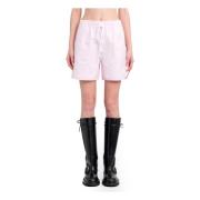 Destin Rosa Linne Crop Skjorta Pink, Dam