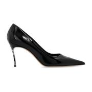 Casadei Tiffany klackar Black, Dam