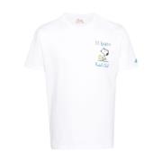 MC2 Saint Barth Casual T-shirt för Män White, Herr