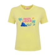 MC2 Saint Barth Emilie T-shirt Yellow, Dam