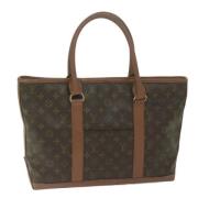 Louis Vuitton Vintage Pre-owned Canvas louis-vuitton-vskor Brown, Dam