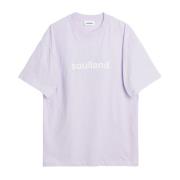 Soulland Ekologisk Bomull Ocean T-shirt Purple, Unisex