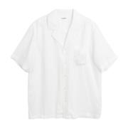 Soulland Pärlad Logoskjorta White, Herr