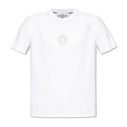 Stone Island T-shirt med logotyp White, Herr