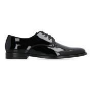 Dolce & Gabbana Raffaello Lackläder Derby Skor Black, Herr