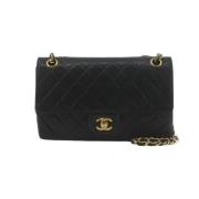 Chanel Vintage Pre-owned Laeder chanel-vskor Black, Dam