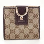 Gucci Vintage Pre-owned Canvas plnbcker Brown, Dam