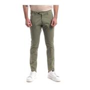 Roy Roger's Klassiska Chino Byxor Green, Herr