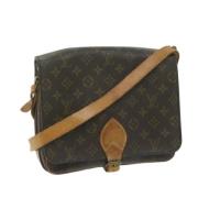 Louis Vuitton Vintage Pre-owned Canvas louis-vuitton-vskor Brown, Dam