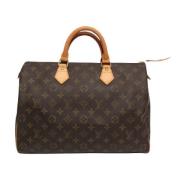 Louis Vuitton Vintage Pre-owned Canvas louis-vuitton-vskor Brown, Dam