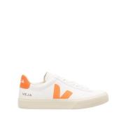 Veja Vita Sneakers med Orange Accents White, Dam