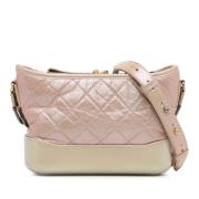 Chanel Vintage Pre-owned Laeder crossbodyvskor Pink, Dam