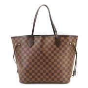 Louis Vuitton Vintage Pre-owned Canvas axelremsvskor Brown, Dam