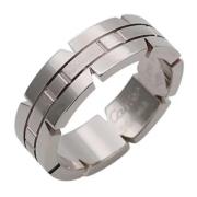 Cartier Vintage Pre-owned Vitt guld ringar Gray, Dam