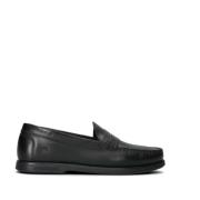 Lumberjack Klassisk Svart Läderloafer Black, Herr