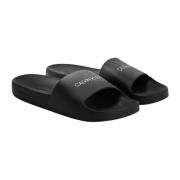 Calvin Klein Pool Sliders med Street-Urban Stil Black, Dam