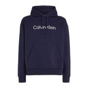 Calvin Klein Anpassad Stilfull Sweatshirt Blue, Herr