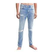 Calvin Klein Tapered Fit Jeans Blue, Herr