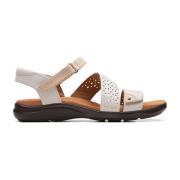 Clarks Sommar Sandal Kitly Way Beige, Dam