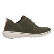 Clarks Modern Andningsbar Sneaker Green, Herr