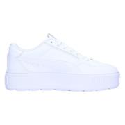 Puma Retro Platform Sneakers White, Dam