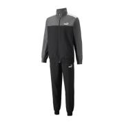 Puma Retro Tracksuit med Dragkedja Gray, Herr