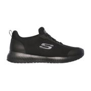 Skechers Mångsidig sportig sneaker med minnesskum Black, Dam
