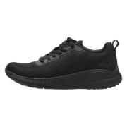 Skechers Stiliga Sneakerskor Black, Dam