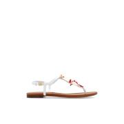 Dolce & Gabbana Sandaler med applikationer White, Dam