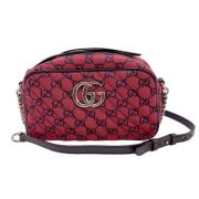 Gucci Vintage Pre-owned Tyg gucci-vskor Red, Dam