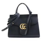 Gucci Vintage Pre-owned Tyg gucci-vskor Black, Dam