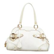 Louis Vuitton Vintage Pre-owned Laeder louis-vuitton-vskor White, Dam