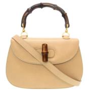 Gucci Vintage Pre-owned Tyg gucci-vskor Beige, Dam