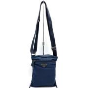 Prada Vintage Pre-owned Laeder prada-vskor Blue, Dam