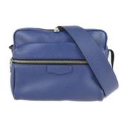 Louis Vuitton Vintage Pre-owned Tyg louis-vuitton-vskor Blue, Dam